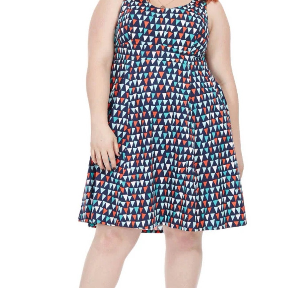 Retro Cherry Velvet Fit and Flare Sleeveless Sundress
